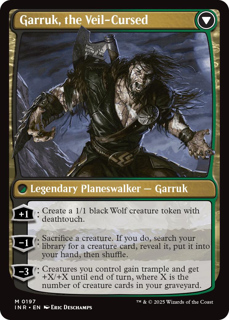 Garruk Relentless // Garruk, the Veil-Cursed [Innistrad Remastered] | Exor Games Bridgewater