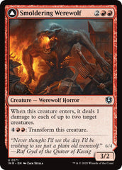 Smoldering Werewolf // Erupting Dreadwolf [Innistrad Remastered] | Exor Games Bridgewater