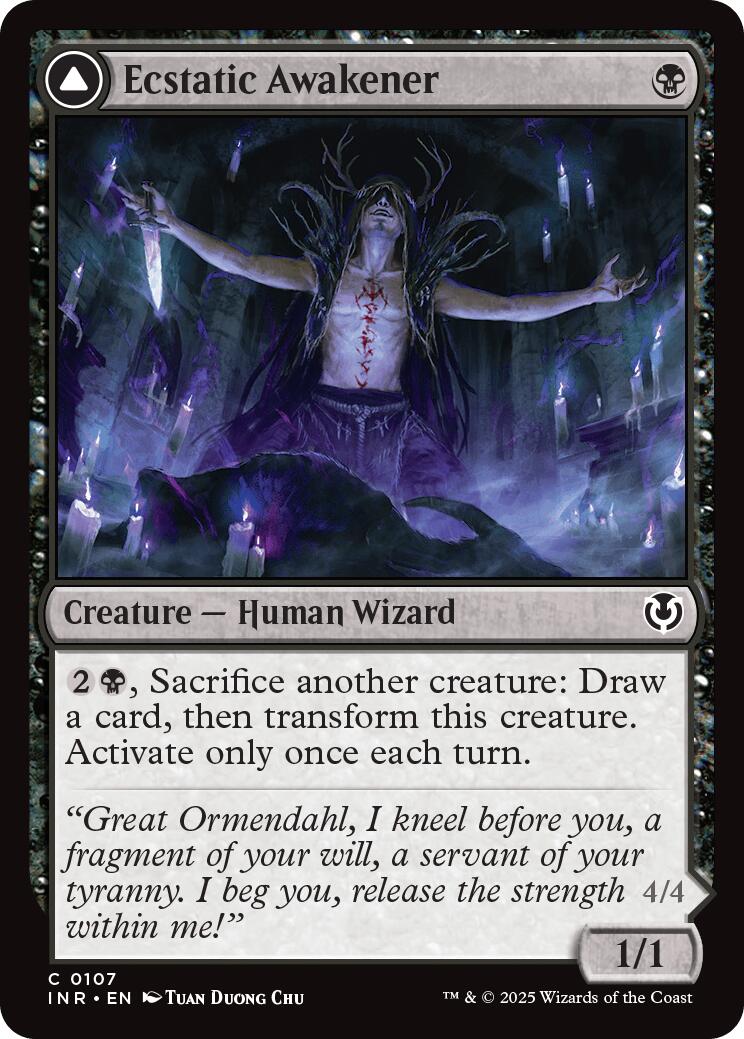 Ecstatic Awakener // Awoken Demon [Innistrad Remastered] | Exor Games Bridgewater