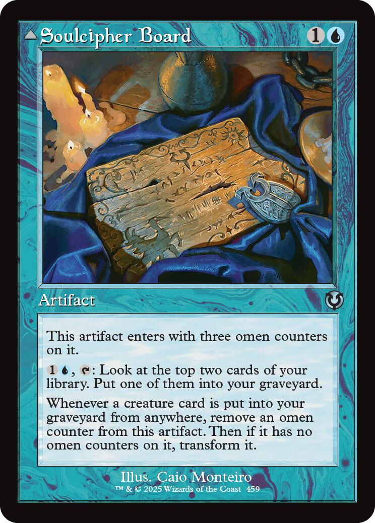 Soulcipher Board // Cipherbound Spirit (Retro Frame) [Innistrad Remastered] | Exor Games Bridgewater