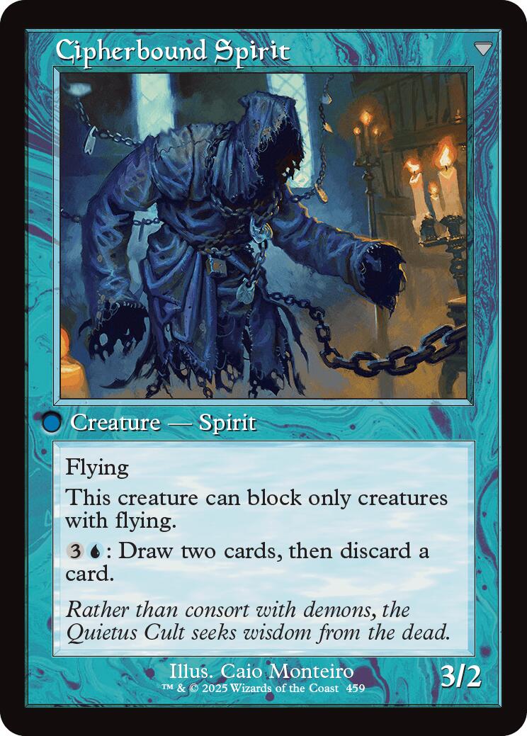 Soulcipher Board // Cipherbound Spirit (Retro Frame) [Innistrad Remastered] | Exor Games Bridgewater