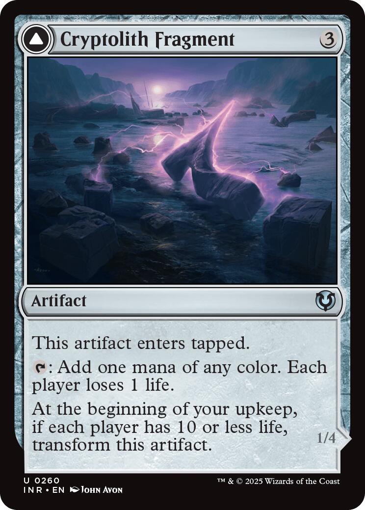 Cryptolith Fragment // Aurora of Emrakul [Innistrad Remastered] | Exor Games Bridgewater