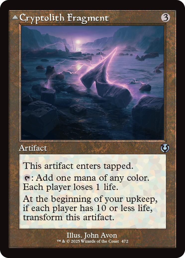 Cryptolith Fragment // Aurora of Emrakul (Retro Frame) [Innistrad Remastered] | Exor Games Bridgewater
