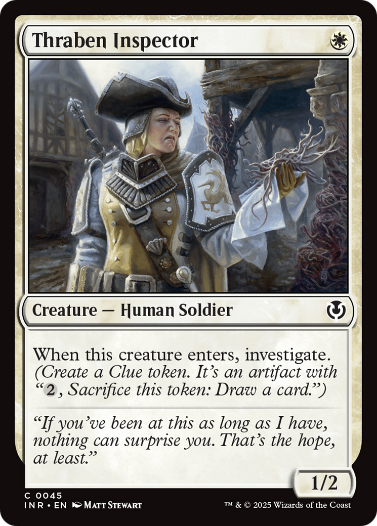Thraben Inspector [Innistrad Remastered] | Exor Games Bridgewater