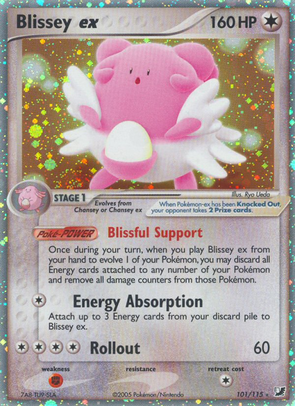 Blissey ex (101/115) [EX: Unseen Forces] | Exor Games Bridgewater