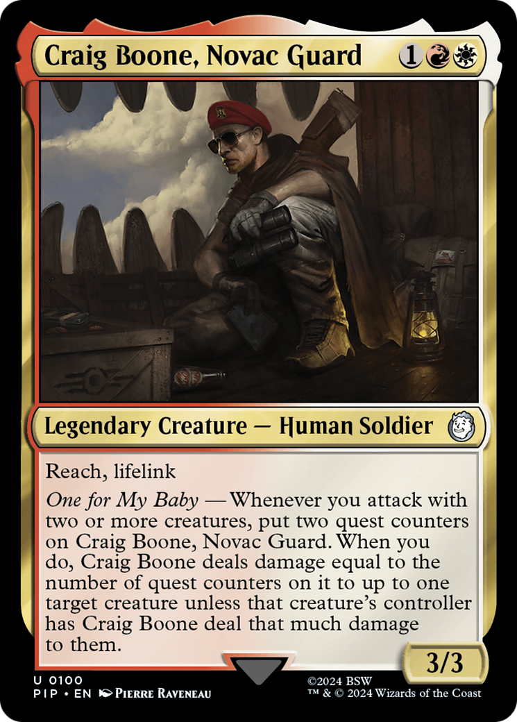 Craig Boone, Novac Guard [Fallout] | Exor Games Bridgewater