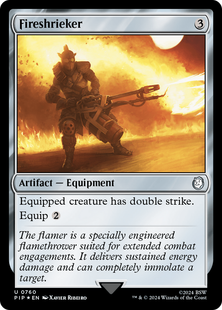 Fireshrieker (Surge Foil) [Fallout] | Exor Games Bridgewater