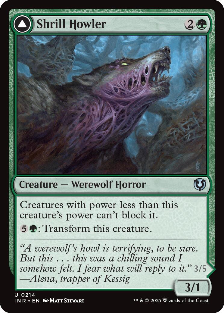 Shrill Howler // Howling Chorus [Innistrad Remastered] | Exor Games Bridgewater