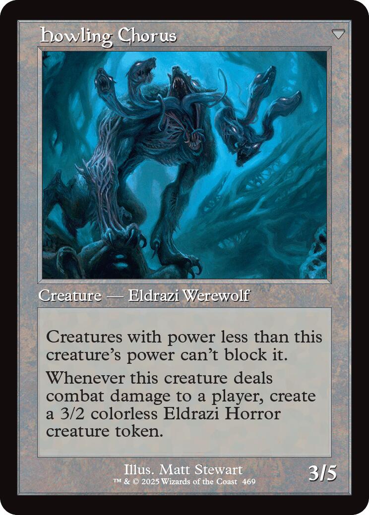 Shrill Howler // Howling Chorus (Retro Frame) [Innistrad Remastered] | Exor Games Bridgewater