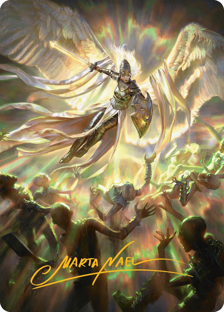 Vanquish the Horde Art Card (Gold-Stamped Signature) [Innistrad Remastered Art Series] | Exor Games Bridgewater