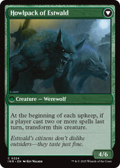 Villagers of Estwald // Howlpack of Estwald [Innistrad Remastered] | Exor Games Bridgewater