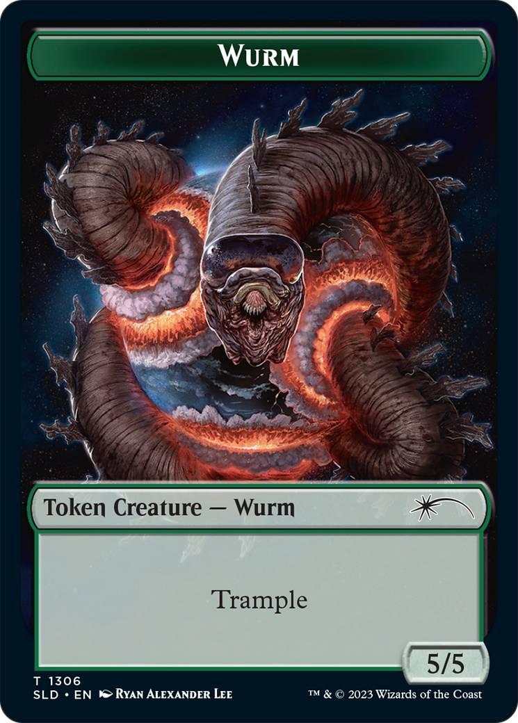 Wurm Token [Secret Lair Drop Series] | Exor Games Bridgewater