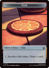 Monk // Clue (0017) Double-Sided Token [Avatar: The Last Airbender Tokens] | Exor Games Bridgewater