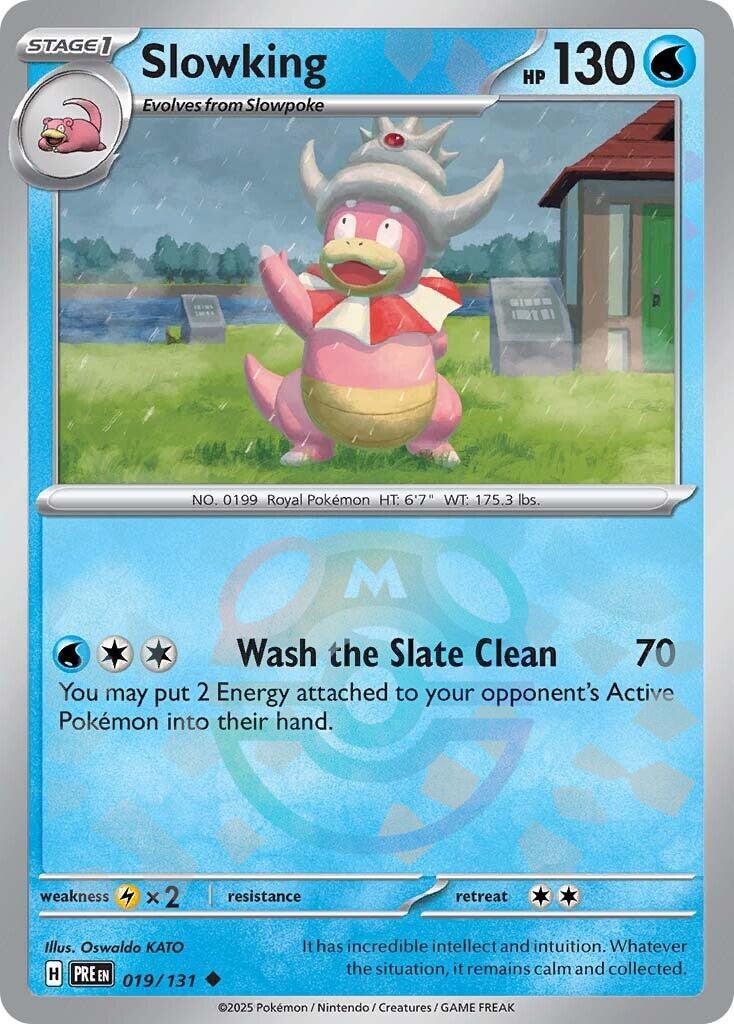 Slowking (019/131) (Master Ball Pattern) [Scarlet & Violet: Prismatic Evolutions] | Exor Games Bridgewater