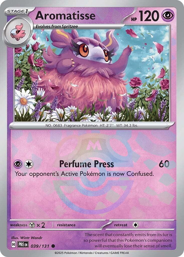 Aromatisse (039/131) (Master Ball Pattern) [Scarlet & Violet: Prismatic Evolutions] | Exor Games Bridgewater