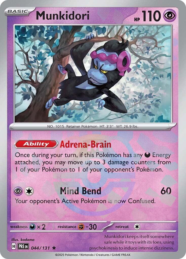 Munkidori (044/131) (Master Ball Pattern) [Scarlet & Violet: Prismatic Evolutions] | Exor Games Bridgewater
