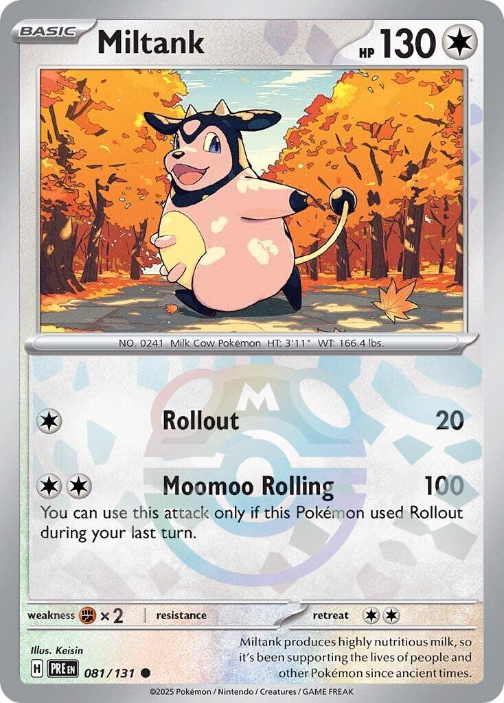 Miltank (081/131) (Master Ball Pattern) [Scarlet & Violet: Prismatic Evolutions] | Exor Games Bridgewater