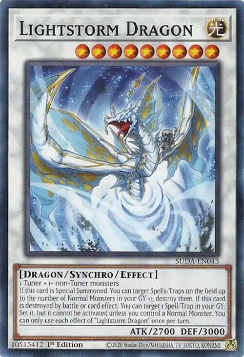 Lightstorm Dragon [SUDA-EN043] Common | Exor Games Bridgewater