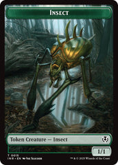 Insect // Spider Double-Sided Token [Innistrad Remastered Tokens] | Exor Games Bridgewater