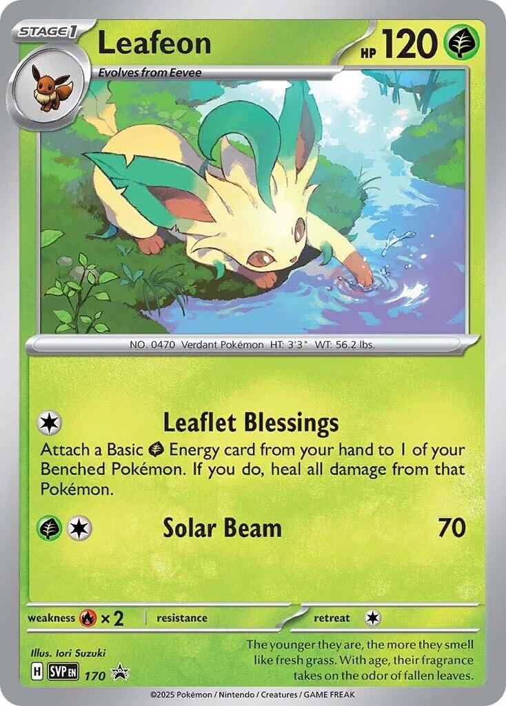 Leafeon (SVP170) [Scarlet & Violet: Black Star Promos] | Exor Games Bridgewater