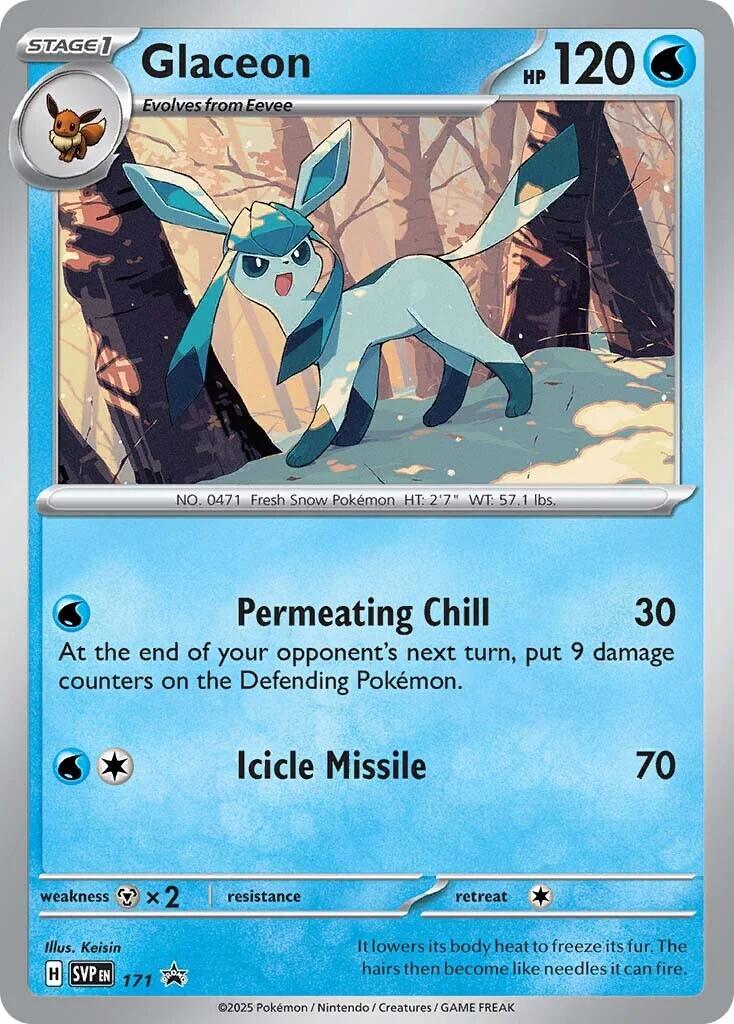 Glaceon (SVP171) [Scarlet & Violet: Black Star Promos] | Exor Games Bridgewater