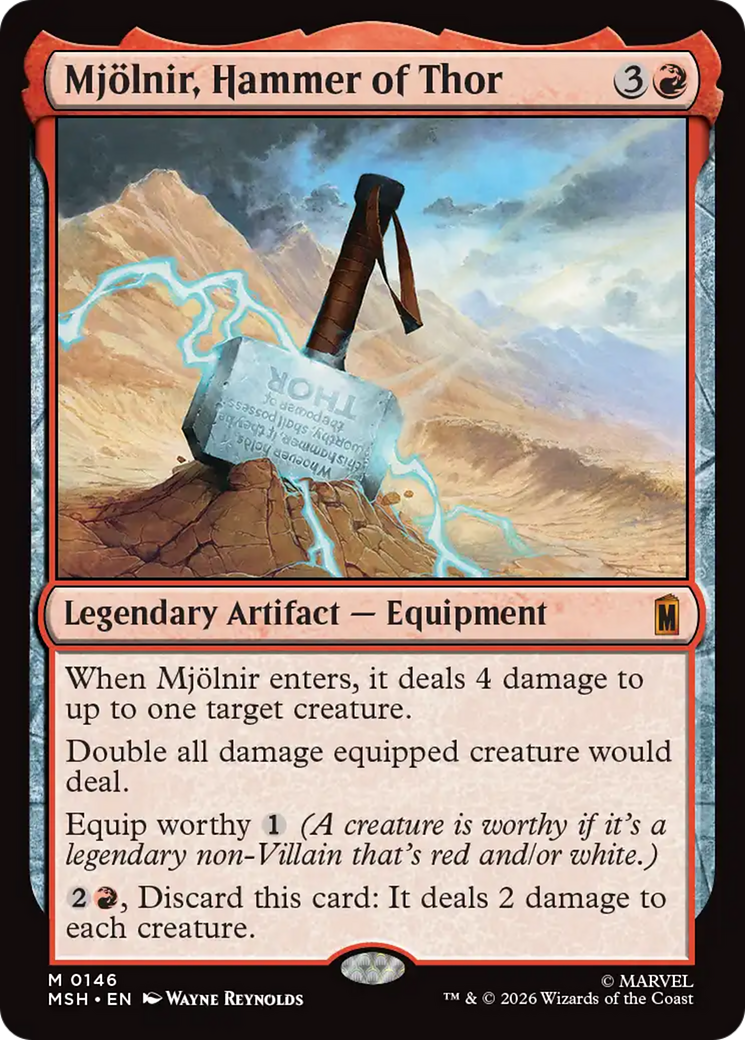 Mjolnir, Hammer of Thor [Marvel Super Heroes] | Exor Games Bridgewater