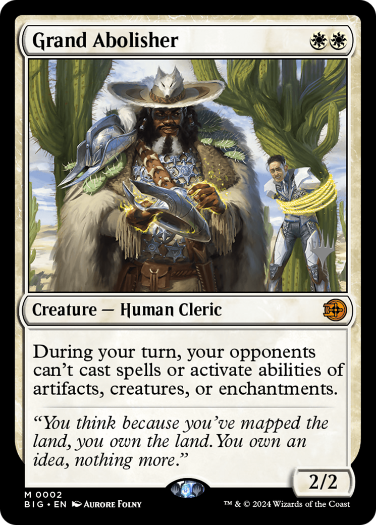 Grand Abolisher [Lorwyn Eclipsed Promos] | Exor Games Bridgewater