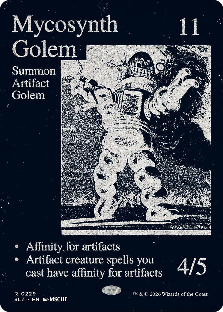 Mycosynth Golem (0229) [Secret Lair x MSCHF: The Zeta Set] | Exor Games Bridgewater