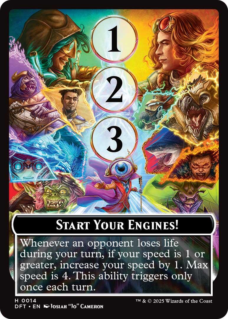 Start Your Engines! // Max Speed [Aetherdrift Tokens] | Exor Games Bridgewater