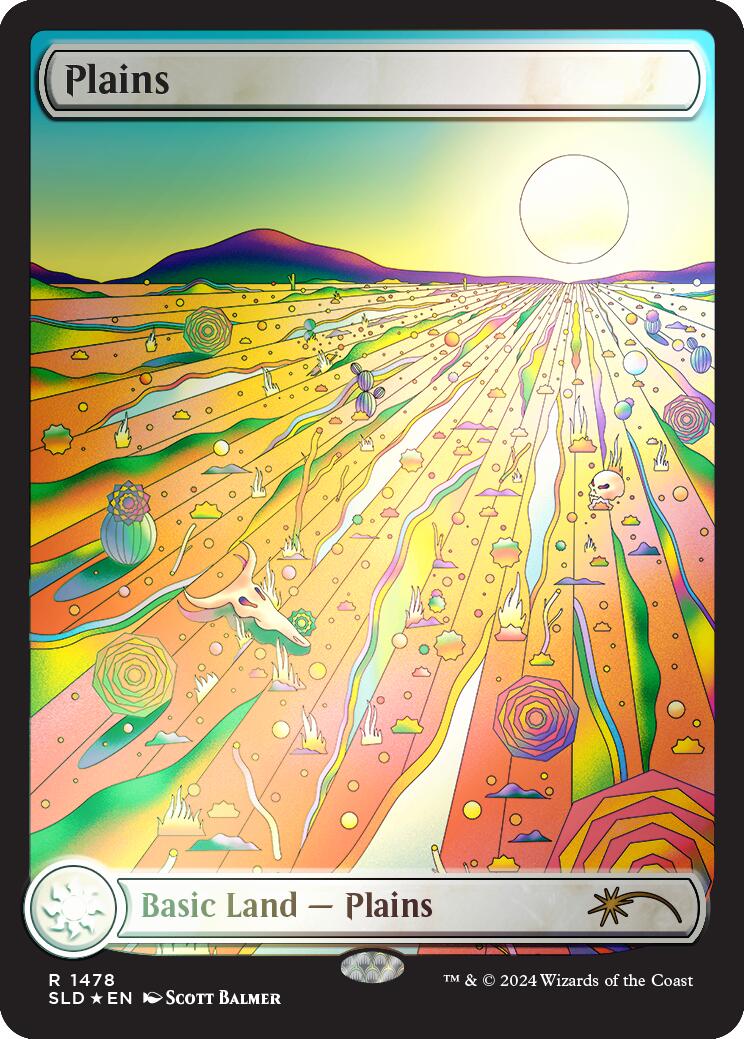 Plains (1478) (Rainbow Foil) [Secret Lair Drop Series] | Exor Games Bridgewater