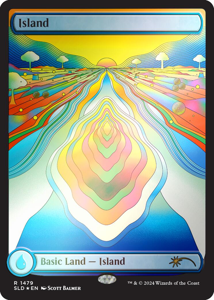Island (1479) (Rainbow Foil) [Secret Lair Drop Series] | Exor Games Bridgewater