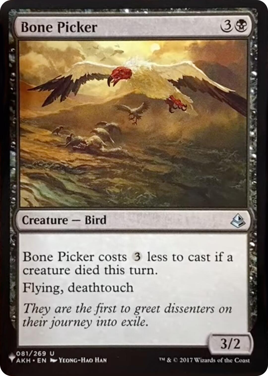 Bone Picker [The List] | Exor Games Bridgewater