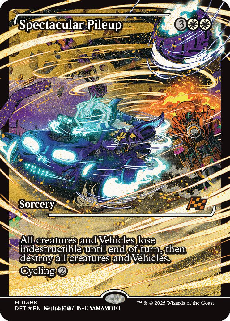 Spectacular Pileup (Showcase) (Japanese) [Aetherdrift] | Exor Games Bridgewater