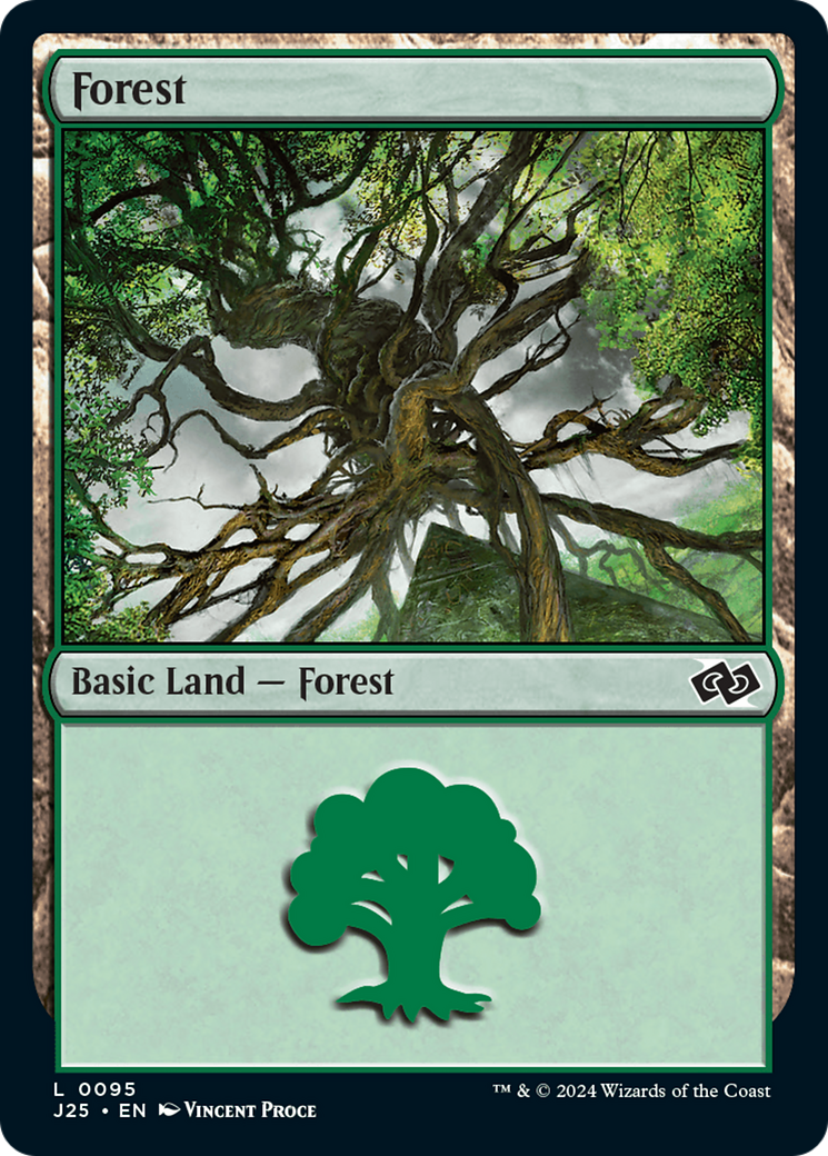 Forest (95) [Foundations Jumpstart] | Exor Games Bridgewater