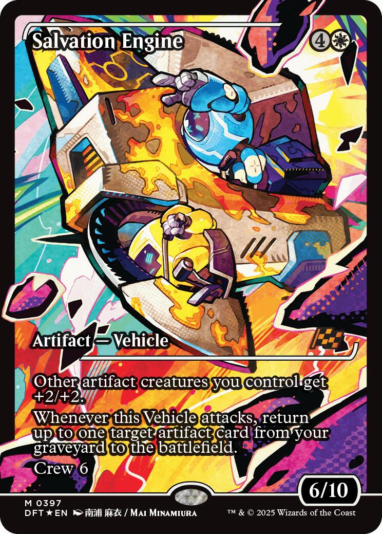 Salvation Engine (Showcase) (Japanese) [Aetherdrift] | Exor Games Bridgewater