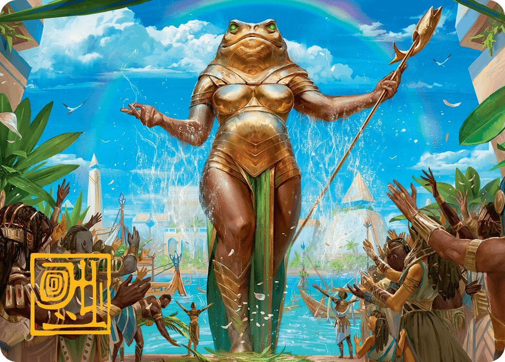 Sab-Sunen, Luxa Embodied Art Card (Gold-Stamped Signature) [Aetherdrift Art Series] | Exor Games Bridgewater