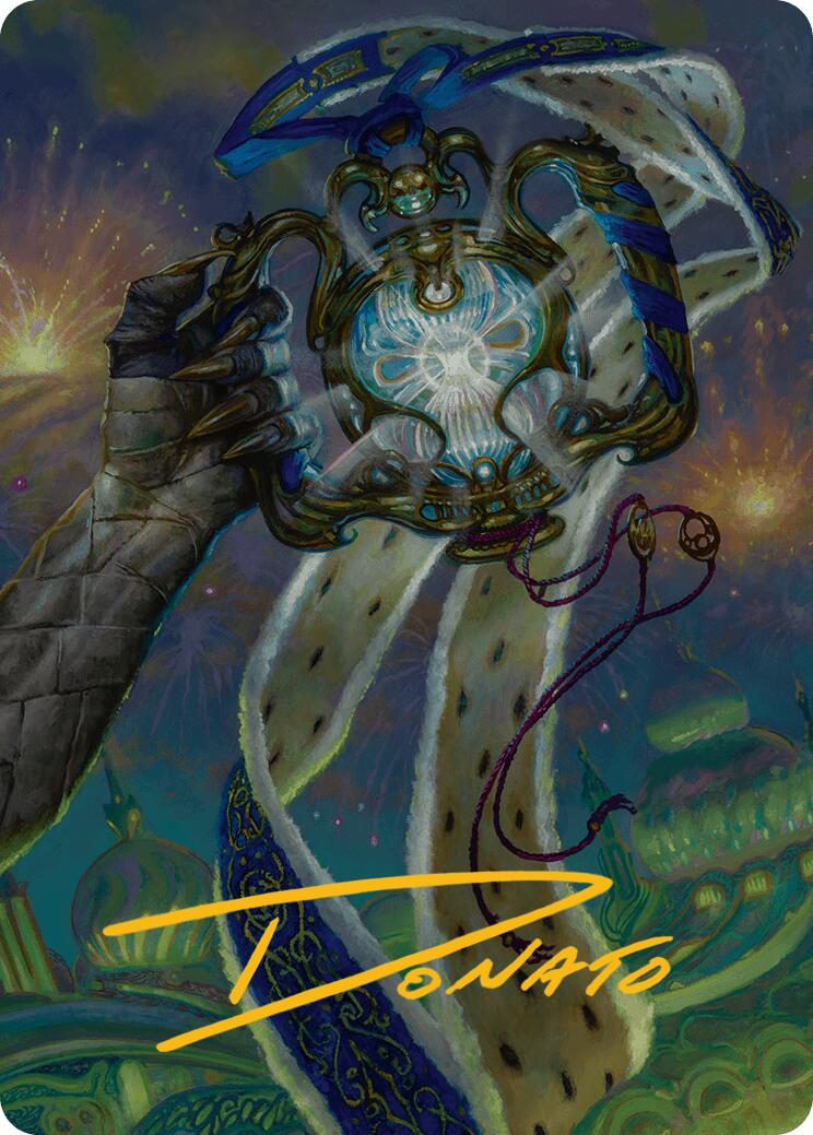 The Aetherspark Art Card (Gold-Stamped Signature) [Aetherdrift Art Series] | Exor Games Bridgewater