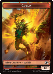 Goblin // Thopter (0010) Double-Sided Token [Aetherdrift Tokens] | Exor Games Bridgewater