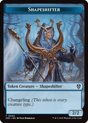 Shapeshifter // Zombie (0003) Double-Sided Token [Aetherdrift Tokens] | Exor Games Bridgewater