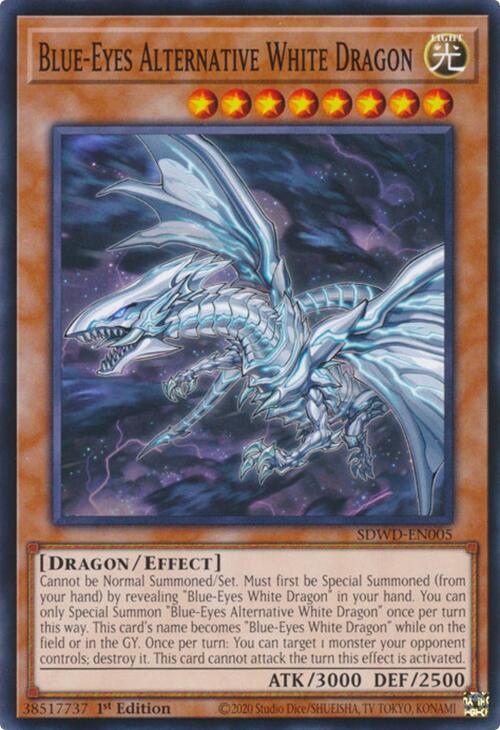 Blue-Eyes Alternative White Dragon [SDWD-EN005] Common | Exor Games Bridgewater