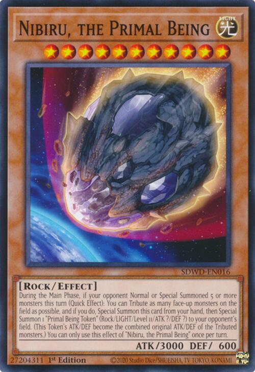 Nibiru, the Primal Being [SDWD-EN016] Common | Exor Games Bridgewater