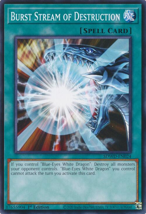 Burst Stream of Destruction [SDWD-EN024] Common | Exor Games Bridgewater