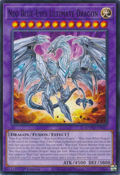 Neo Blue-Eyes Ultimate Dragon [SDWD-EN035] Common | Exor Games Bridgewater