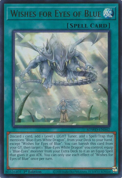 Wishes for Eyes of Blue [SDWD-EN042] Ultra Rare | Exor Games Bridgewater