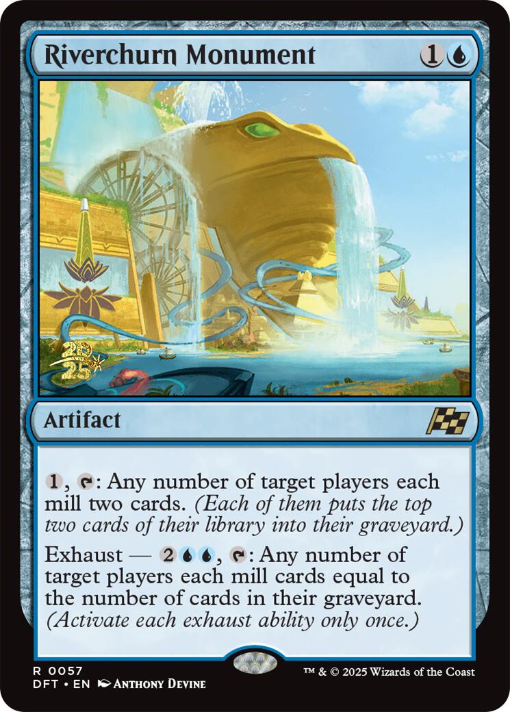 Riverchurn Monument [Aetherdrift Prerelease Promos] | Exor Games Bridgewater