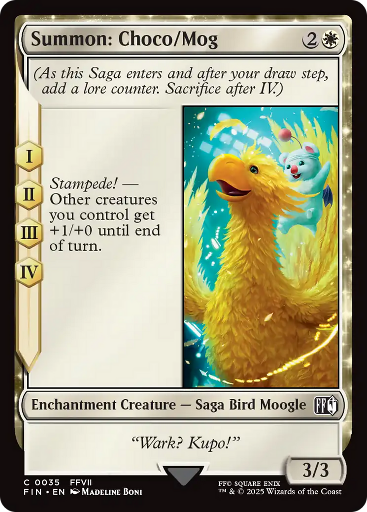 Summon: Choco/Mog [FINAL FANTASY] | Exor Games Bridgewater