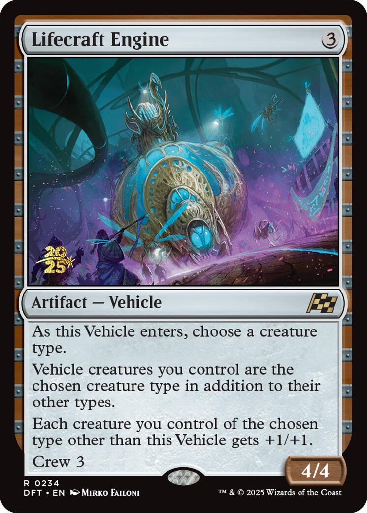 Lifecraft Engine [Aetherdrift Prerelease Promos] | Exor Games Bridgewater