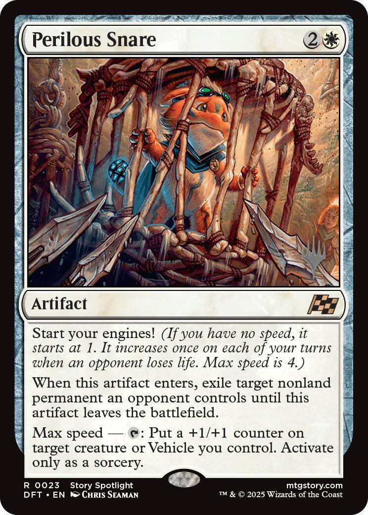 Perilous Snare (Promo Pack) [Aetherdrift Promos] | Exor Games Bridgewater