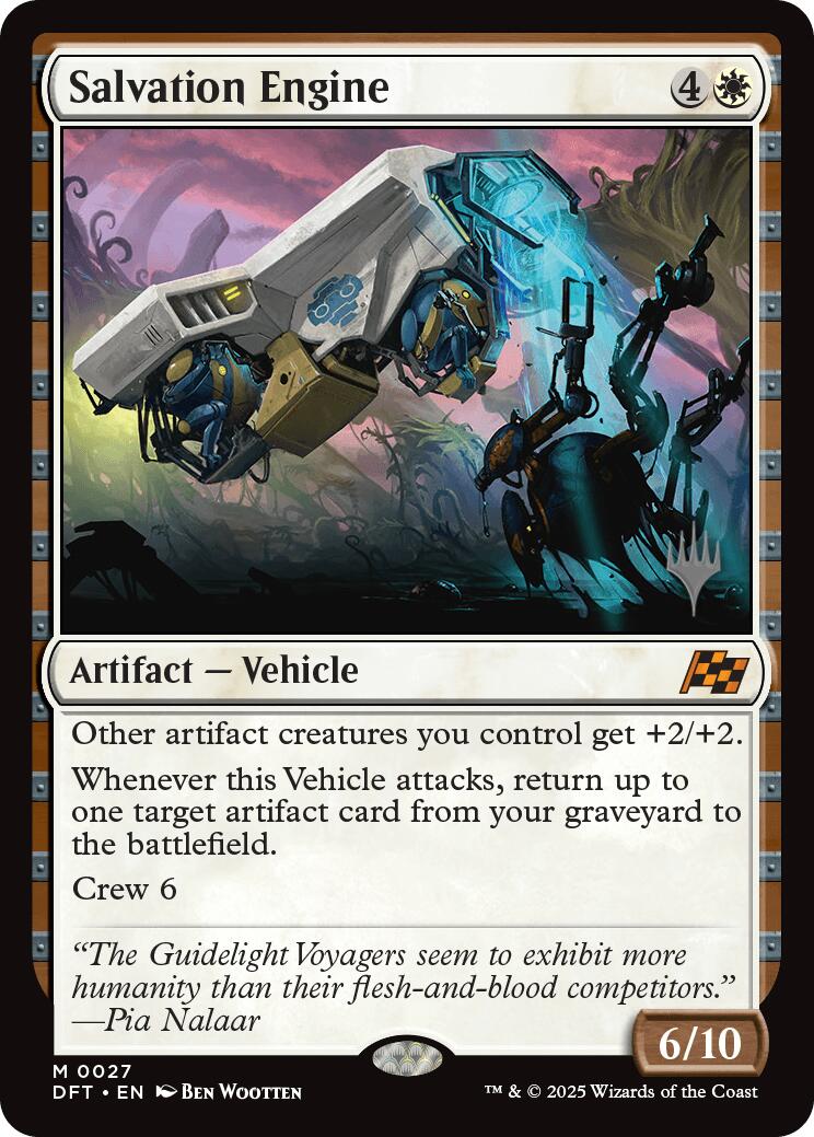 Salvation Engine [Aetherdrift Promos] | Exor Games Bridgewater