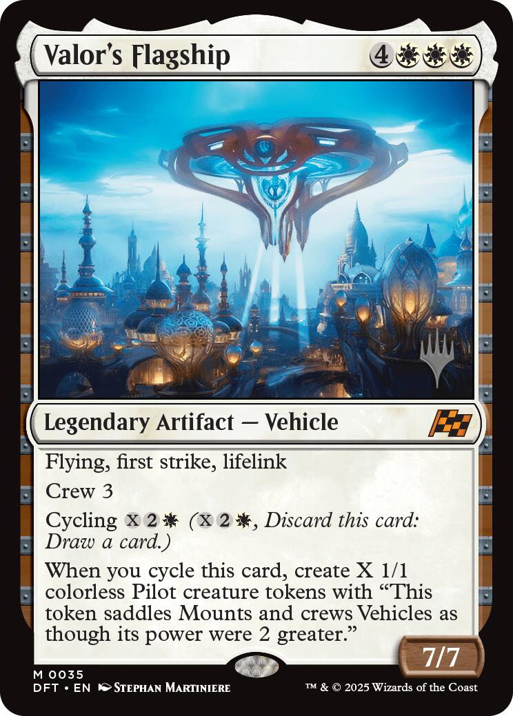 Valor's Flagship [Aetherdrift Promos] | Exor Games Bridgewater